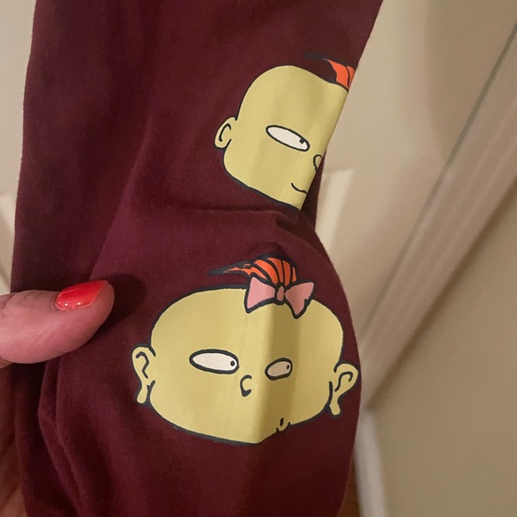 Vintage Tees - Rugrats Long Sleeve Crop Tee Size XL - Picture 7 of 9